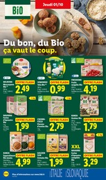 Prix et réduction Produit Vegan dans le prospectus Lidl en cours Offre Produit Vegan dans le catalogue Lidl du moment à la page 24