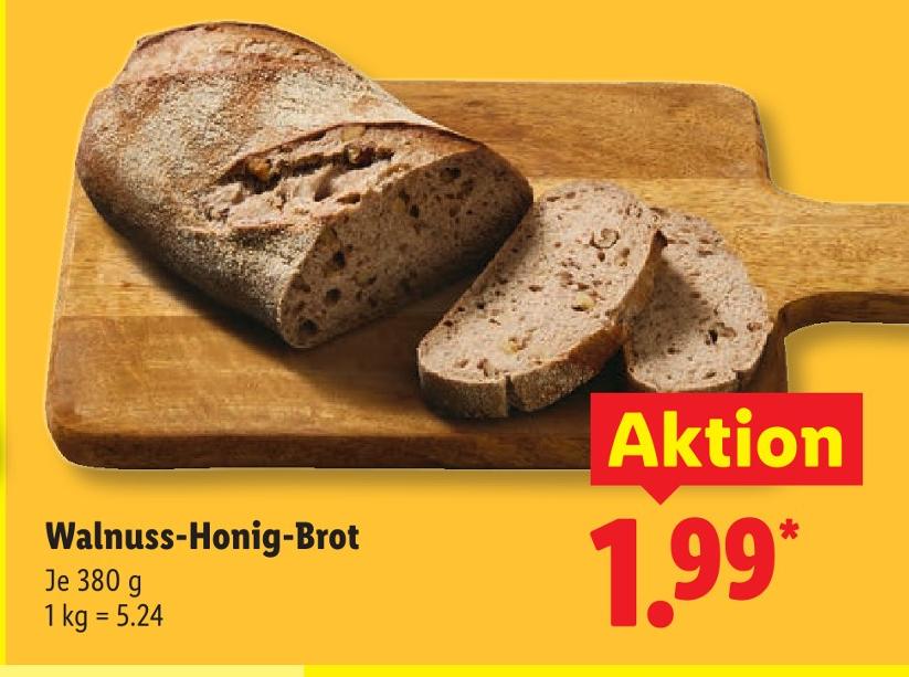 Walnuss-Honig-Brot