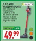 2-in-1 Akku-Handstaubsauger Angebote von Juskys bei Marktkauf Mettmann für 49,99 €