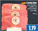 EDEKA Elbtal - Cordon bleu Angebot im Prospekt Cordon bleu bei EDEKA im Elbtal Prospekt für 1,19 €
