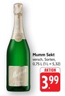 Sekt im Angebot bei E center in Kirchheim Sekt Angebote von Mumm bei E center Kirchheim für 3,99 €