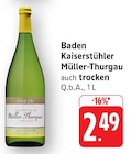 EDEKA Markdorf - Kaiserstühler Müller-Thurgau Angebot im Prospekt Kaiserstühler Müller-Thurgau bei EDEKA im Markdorf Prospekt für 2,49 €