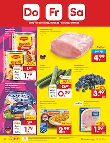 Nudeln im Netto Marken-Discount Prospekt "Aktuelle Angebote" mit 59 Seiten (Leverkusen)