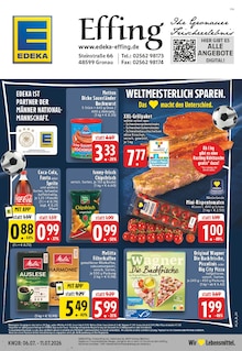 Aktueller EDEKA Prospekt (Gronau (Westfalen), 24 Seiten zum blättern EDEKA Prospekt Aktuelle Angebote mit 24 Seiten