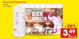 Dick & Durstig Küchentücher von  im aktuellen Netto Marken-Discount Prospekt für 3,49 €