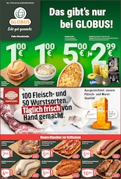 Aktueller GLOBUS Prospekt, "Aktuelle Angebote", mit Angeboten der Woche, gültig von 17.08.2026 bis 17.08.2026