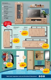 Kleiderschrank Angebot & Preis im aktuellen ROLLER Prospekt Kleiderschrank Angebot im aktuellen ROLLER Prospekt auf Seite 22