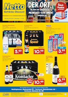 Netto Marken-Discount Prospekt "DER ORT, AN DEM DU IMMER AUSGEZEICHNETE PREISE FINDEST." mit  Seiten (Gelsenkirchen)
