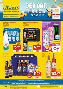 Aktueller Netto Marken-Discount Prospekt (Neutraubling, 2 Seiten zum blättern Netto Marken-Discount Prospekt DER ORT, AN DEM DU IMMER AUSGEZEICHNETE PREISE FINDEST. mit 2 Seiten
