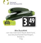Bio Zucchini im Angebot bei Hieber in Freiburg Bio Zucchini Angebote von Gärtnerei Hoch-Reinhard KG bei Hieber Freiburg für 3,49 €