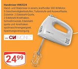 Handmixer HM3524 Angebote von Clatronic bei GLOBUS Gotha für 24,99 €