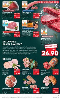 Rollbraten im aktuellen Kaufland Prospekt (Heidelberg) Rollbraten im Kaufland Prospekt "RICHTIG FRISCH" mit 69 Seiten (Heidelberg)