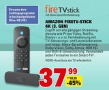 Aktuelles FireTV-Stick 4K (3. Gen) Angebot bei Marktkauf in Nürtingen ab 37,99 €