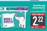 Küchentücher von Dick&Durstig im aktuellen EDEKA Prospekt für 2,22 €