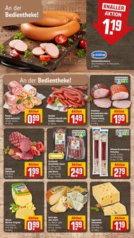 Wurst im aktuellen REWE Prospekt (Mönchengladbach) Wurst im REWE Prospekt "Dein Markt" mit 26 Seiten (Mönchengladbach)
