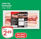 Bauchspeck Angebote von Jeden Tag bei GLOBUS Rostock für 2,49 €