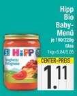 Bio Baby-Menü Spaghetti Bolognese von Hipp im aktuellen EDEKA Prospekt für 1,11 €