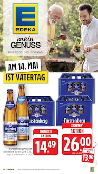 Bier im EDEKA Prospekt "Aktuelle Angebote" mit 54 Seiten (Lörrach)