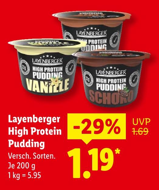 High Protein Pudding