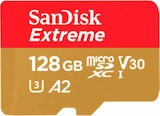 Extreme microSDXC UHS-I Speicherkarte + Adapter von SanDisk für 11,00 € bei MediaMarkt Saturn im Angebot Extreme microSDXC UHS-I Speicherkarte + Adapter von SanDisk im aktuellen MediaMarkt Saturn Prospekt