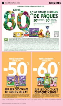 Catalogue Intermarché Contact de la semaine 13, "MERVEILLEUSES PÂQUES", page 2, 24/03/2026 - 06/04/2026 Prospectus Intermarché Contact en cours, "MERVEILLEUSES PÂQUES", page 2 sur 36