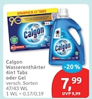 Wasserenthärter 4in1 Tabs von Calgon im aktuellen budni Prospekt