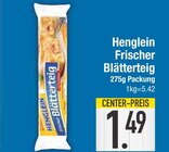 Frischer Blätterteig von Henglein im aktuellen EDEKA Prospekt für 1,49 €
