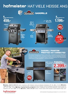 Gasgrill im hofmeister Prospekt "SAISONERÖFFNUNG" mit 20 Seiten (Stuttgart)
