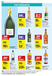 Prix et réduction Sir Edward's dans le prospectus Carrefour Market en cours Offre Sir Edward's dans le catalogue Carrefour Market du moment à la page 30