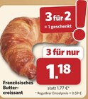 Französisches Butter-croissant Angebote bei combi Hameln für 1,18 €