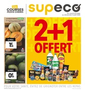 Promos Fruit dans le catalogue "VOS COURSES MOINS CHÈRES" de Supeco à la page 1