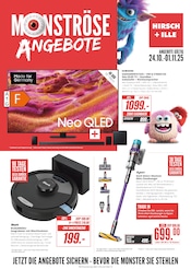 Fernseher im Hirsch und Ille Prospekt in Lauda-Königshofen Aktueller Hirsch und Ille Prospekt mit Fernseher, "MONSTRÖSE ANGEBOTE", Seite 1