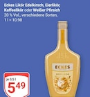 Aktuelle Likör Angebote bei GLOBUS in Mannheim Aktuelles Likör Edelkirsch, Eierlikör, Kaffeelikör oder Weißer Pfirsich Angebot bei GLOBUS in Mannheim ab 5,49 €