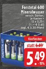 Aktuelle Mineralwasser Angebote bei E center in Duisburg Aktuelles Forstetal 600 Angebot bei E center in Duisburg ab 5,49 €