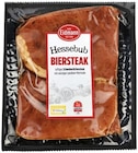 Biersteak Nacken oder Rücken Angebote von Hessebub bei REWE Gießen für 1,29 €