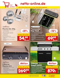 Netto Marken-Discount Gasgrill im Prospekt 