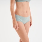 Shorty microfibre sans coutures vert clair femme dans le catalogue La Halle