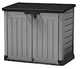 Coffre de jardin en polypropylène Sio Max 1200 L KETER, L. 145,5 x P. 82 x H. 125 cm - Keter - Castorama Coffre de jardin en polypropylène Sio Max 1200 L KETER, L. 145,5 x P. 82 x H. 125 cm - Keter à 159,90 € dans le catalogue Castorama