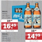 Helles Angebote von MAXL bei Getränke König Nördlingen für 14,99 €