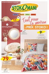 Catalogue Bazar & Déstockage Stokomani en cours à Ambérieu-en-Bugey et alentours, Tout pour la maison À PRIX STOKO !, 5 pages, 04/07/2024 - 14/07/2024