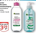 Skin Active Micellen Reinigungswasser Angebote von Garnier bei GLOBUS Erlangen für 3,29 €