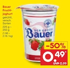 Fruchtjoghurt von Bauer für 0,49 € bei Netto Marken-Discount im Angebot Fruchtjoghurt von Bauer im aktuellen Netto Marken-Discount Prospekt