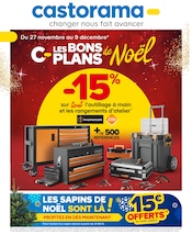 Catalogue Bricolage Castorama en cours à Estevelles et alentours, "C - LES BONS PLANS de Noël", 25 pages, 27/11/2024 - 09/12/2024