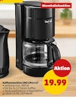 Penny - Kaffeemaschine UNO CM1218* Angebot im Prospekt Kaffeemaschine UNO CM1218* bei Penny im Prospekt "" für 19,99 €