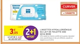 Promo Lingettes hypoallergénique au lait de toilette x80 à 6,10 € dans le catalogue Intermarché à Billère