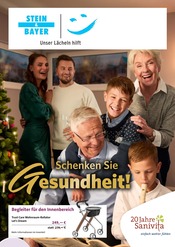 Aktueller Sanitätshaus Stein & Bayer GmbH Sanitätshäuser Prospekt in Lebach und Umgebung, "Schenken Sie Gesundheit!" mit 6 Seiten, 12.11.2025 - 31.01.2026