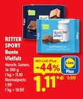 Bunte Vielfalt Angebote von Ritter Sport bei Lidl Bad Oeynhausen für 1,11 €