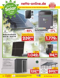 Gartenhaus Angebot im aktuellen Netto Marken-Discount Prospekt auf Seite 30