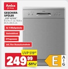 Aktuelles Geschirrspüler GSP 14755E Angebot bei Marktkauf in Stuttgart ab 249,99 €