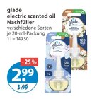 electric scented oil Nachfüller von glade im aktuellen V-Markt Prospekt für 2,99 €